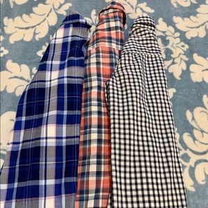 Bundle of flannel shirts